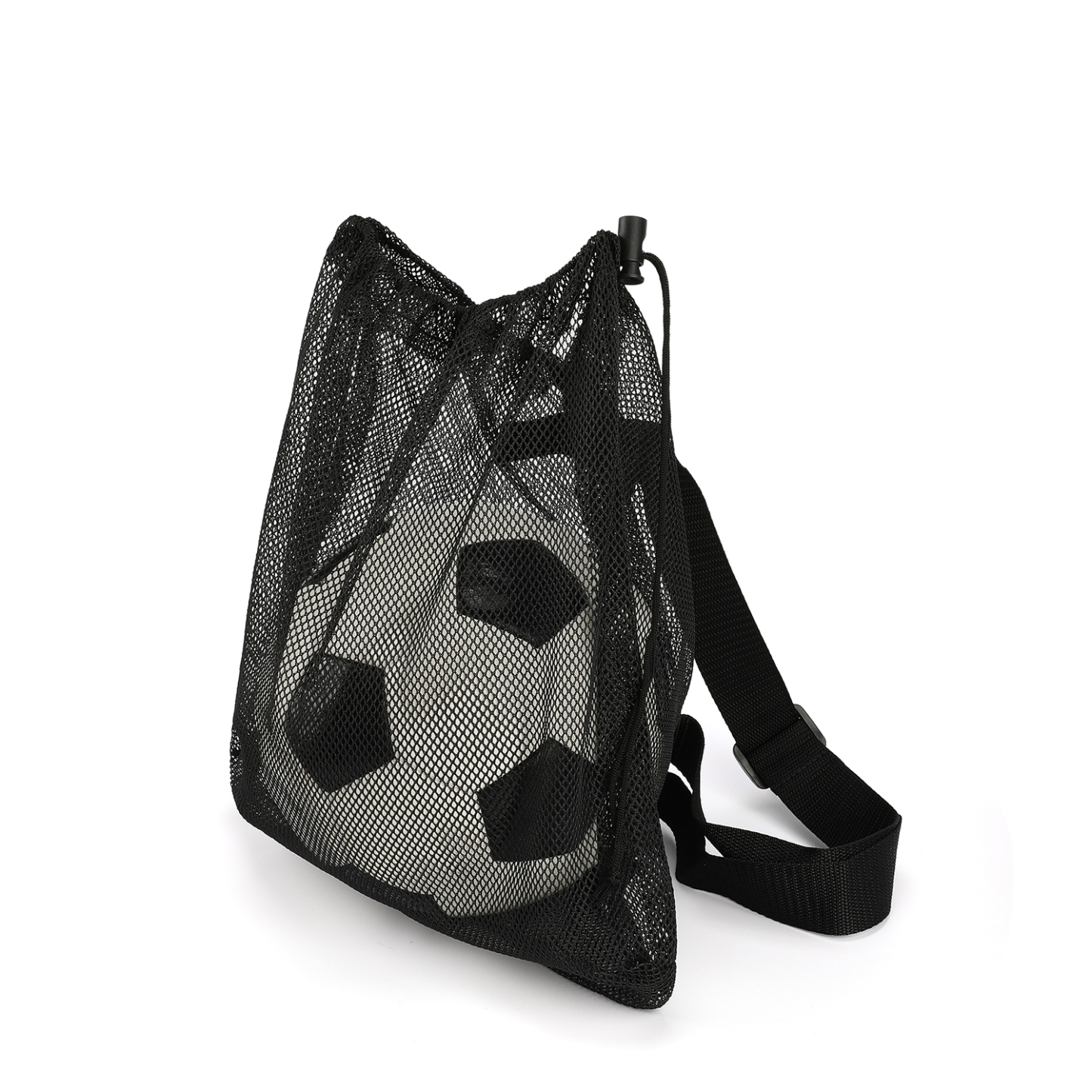 Mizatto Single Ball Bag with Double Hook Balls Storage Bags with Zipper Pocket