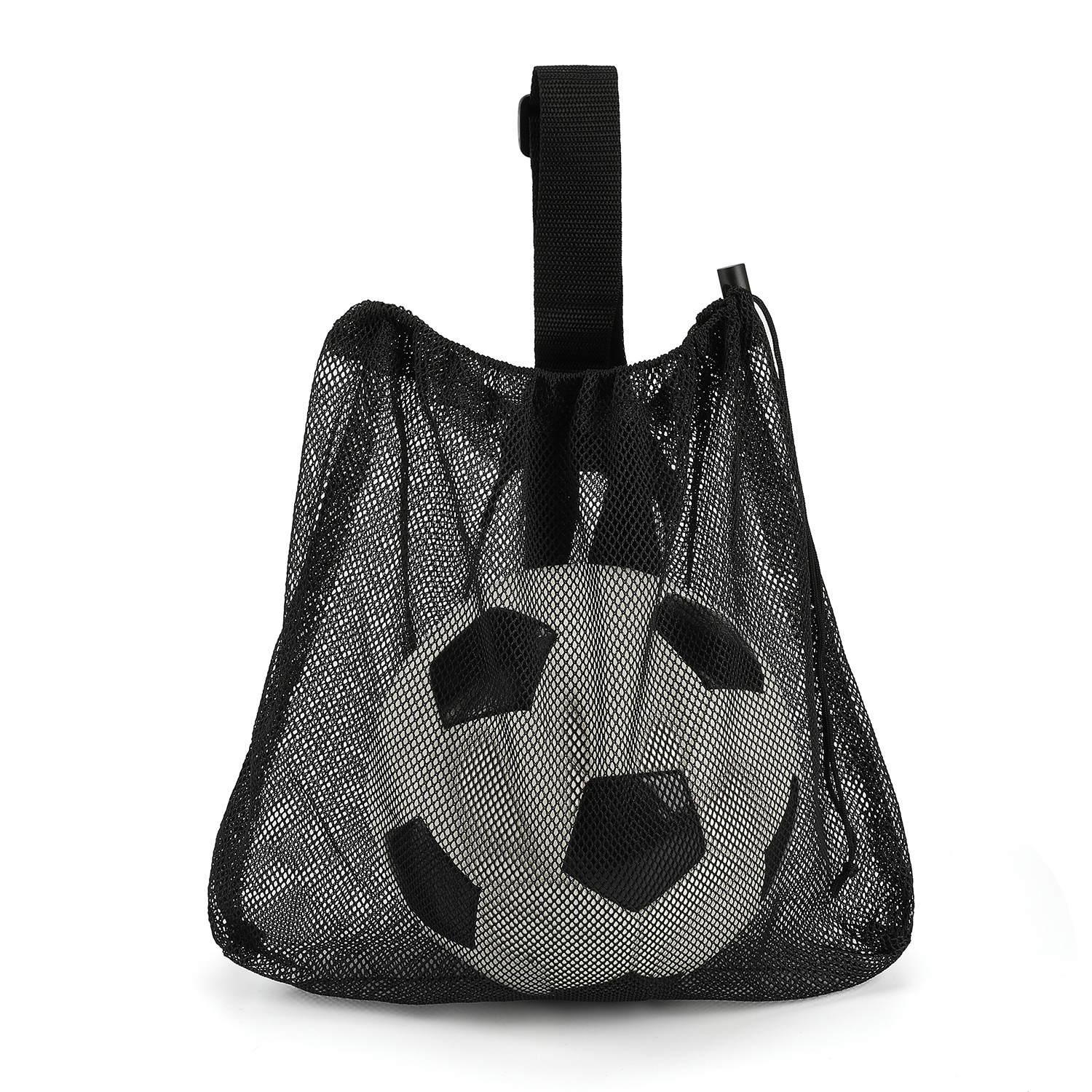 Mizatto Single Ball Bag with Double Hook Balls Storage Bags with Zipper Pocket