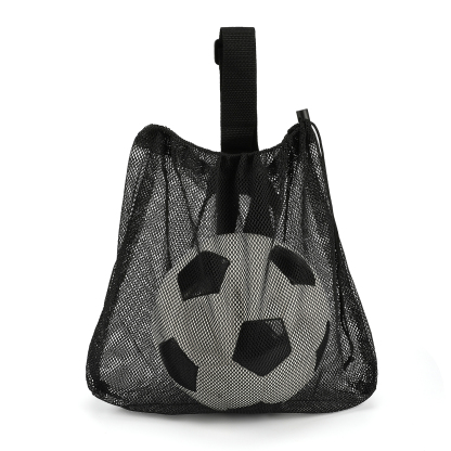 Mizatto Single Ball Bag with Double Hook Balls Storage Bags with Zipper Pocket