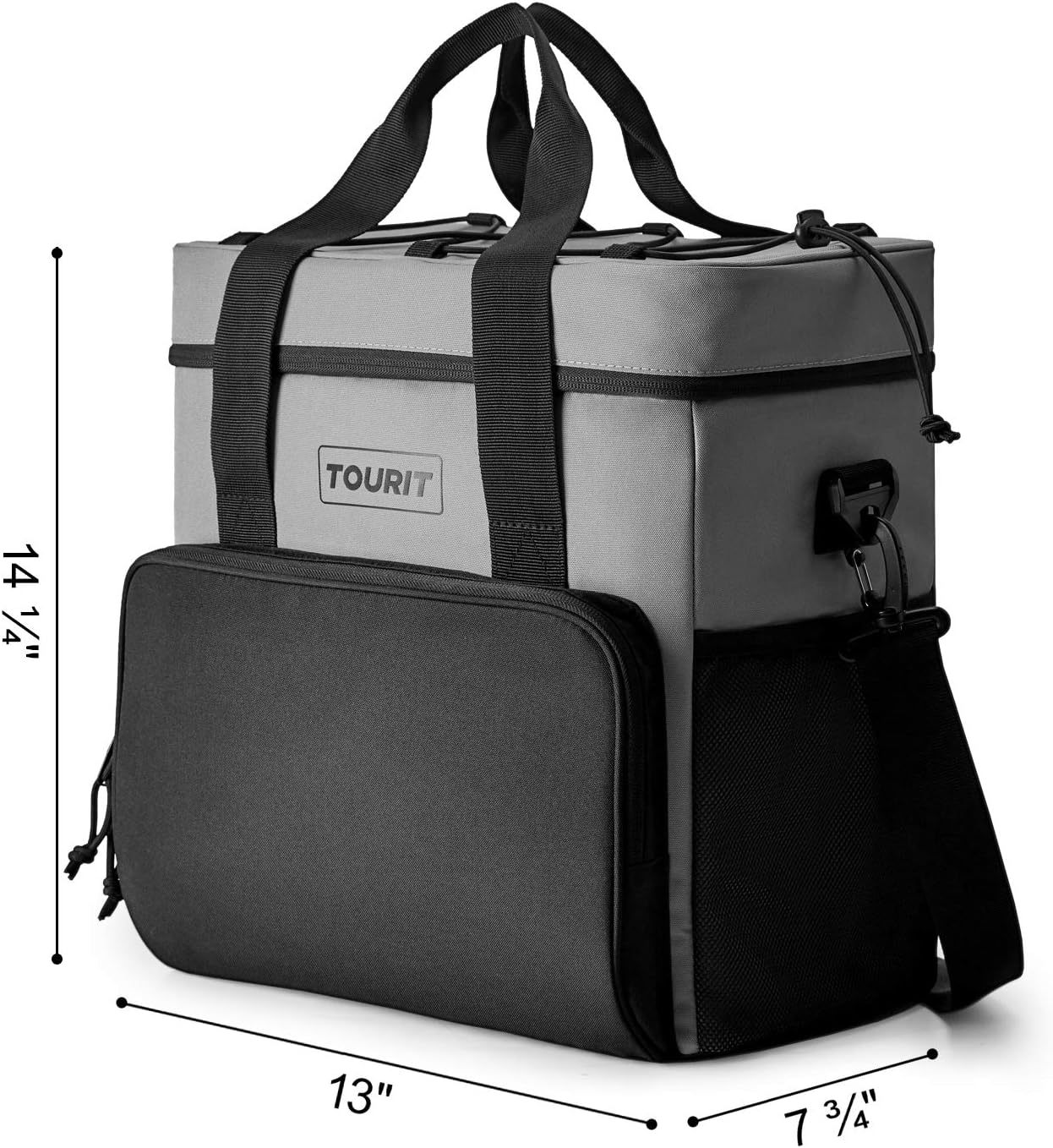 TOURIT 35 Can Cooler Bag Grey