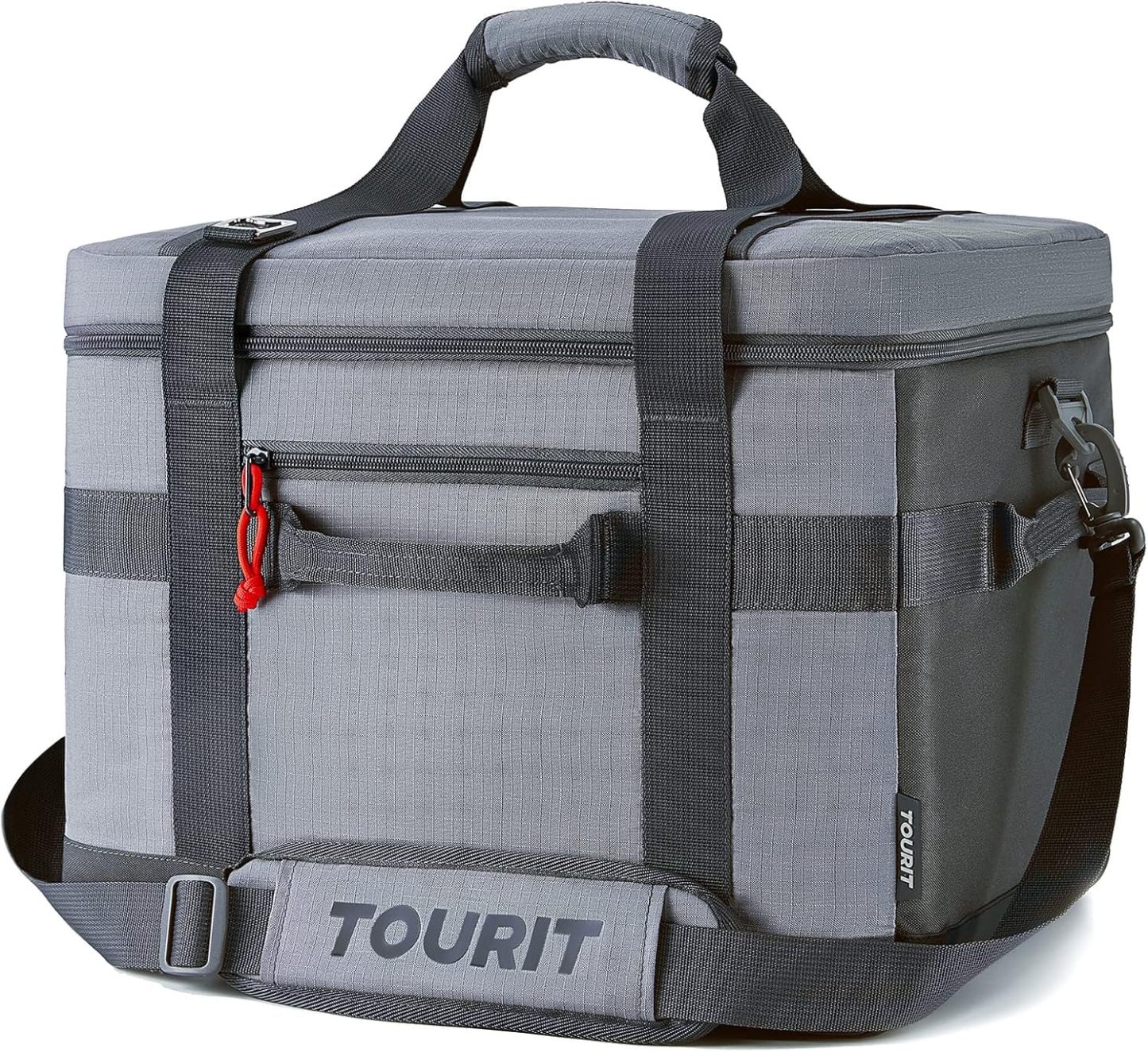 TOURIT 60 Can Cooler Bag Grey