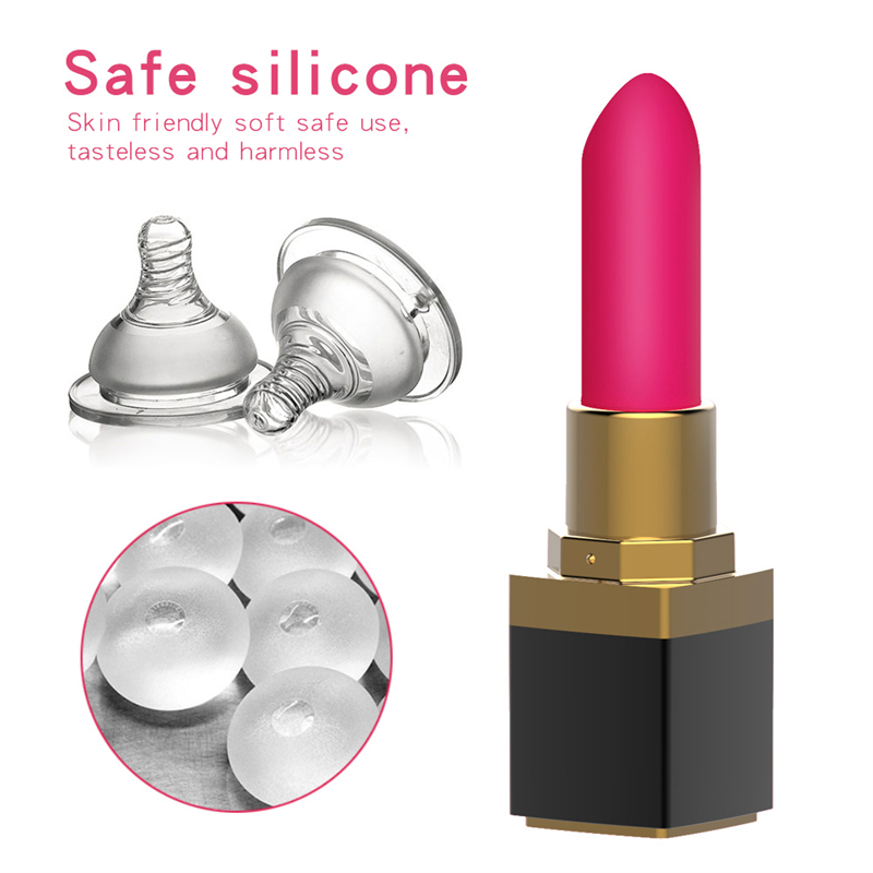 🔥2023 latest explosion low price 49%OFF💥💥-Water-resistant lipstick vibrator toy