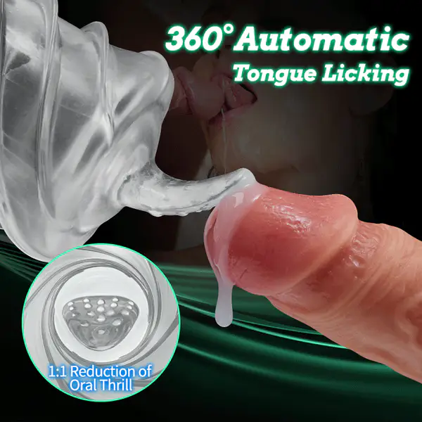 🎁🎁Best Product of 2023💋Rotating Tongue Water SPA Automatic  Masturbator💋