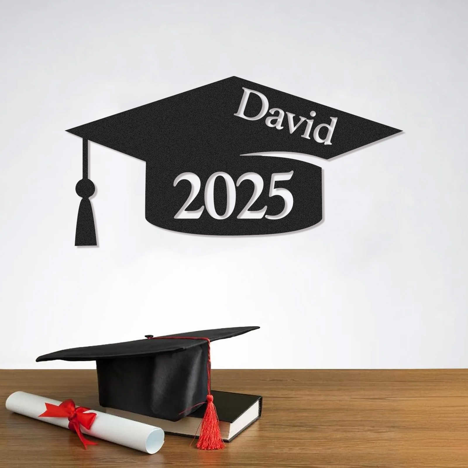 [Copy][Copy]Custom Minimalist Graduation Metal Sign Class of 2025 Personalized Wall Decor