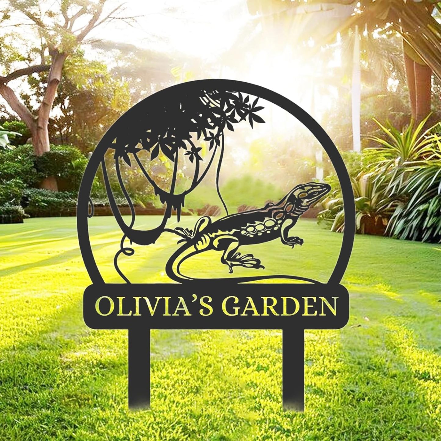 Personalized Garden Signs  | Garden Signs Decorative Outdoor | Gardening Decor Gifts-MetalsignX