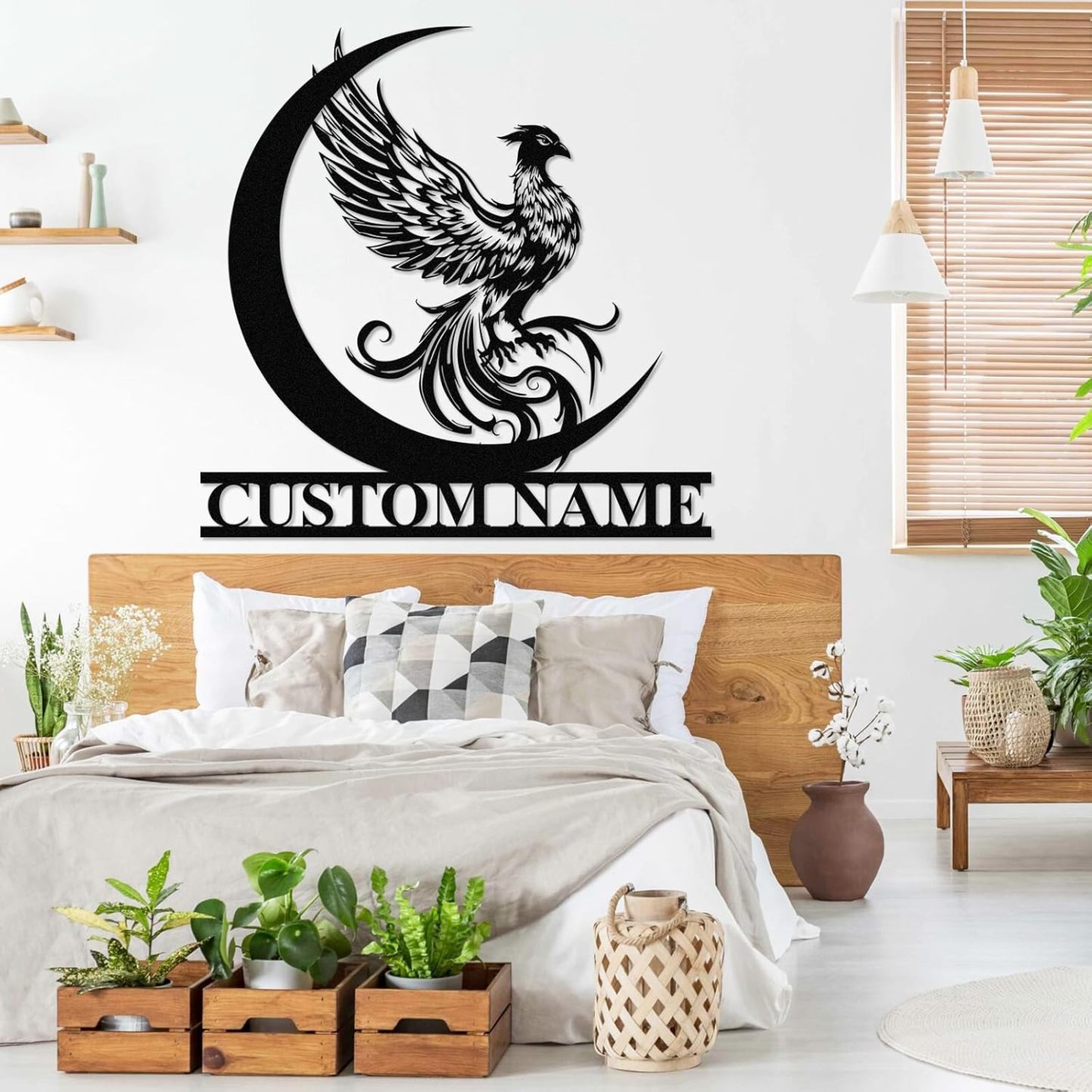 Custom Iron Animal Signs - Personalized Metal Wall Decor with Dragon, Bear, Fox & More-MetalsignX