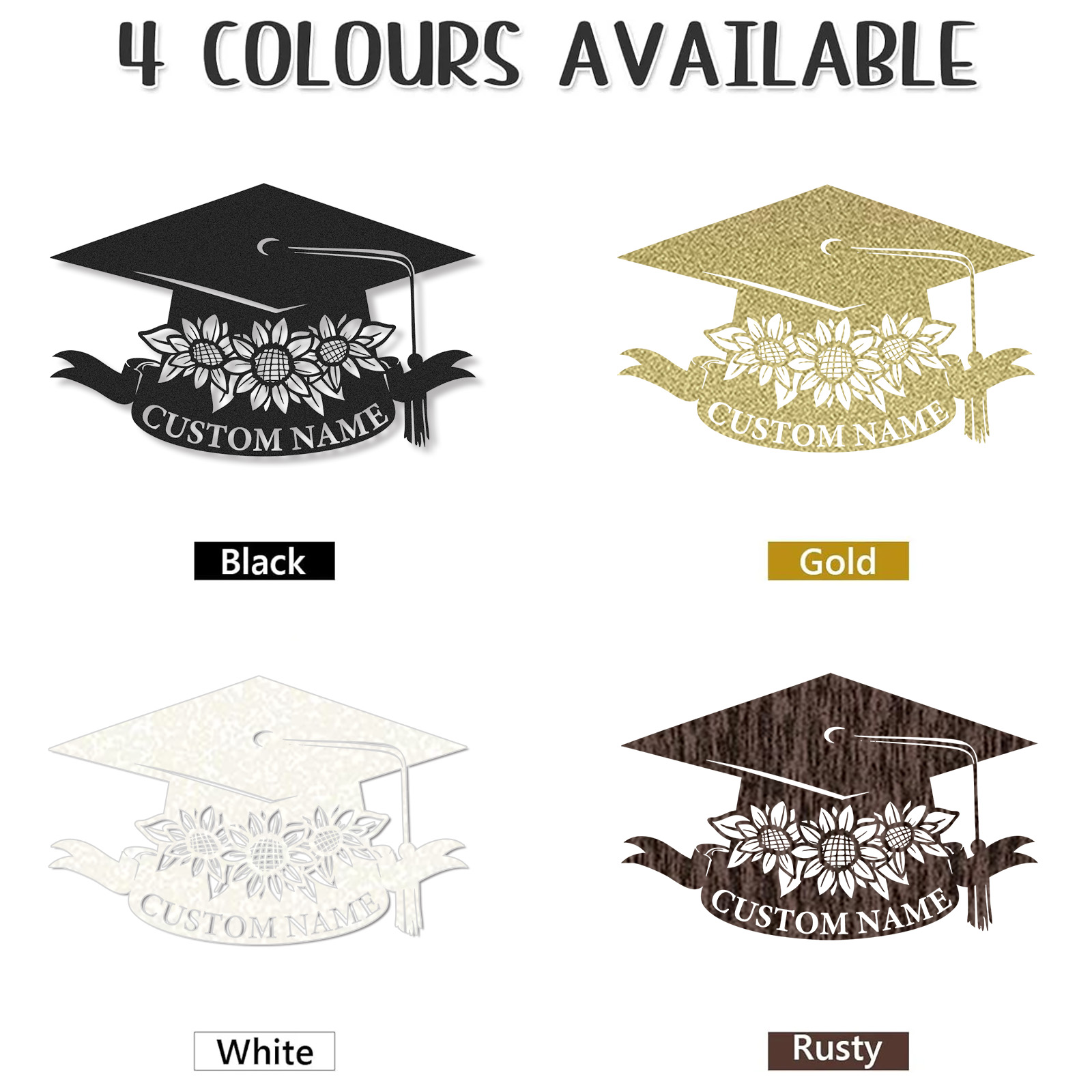 [Copy][Copy][Copy][Copy][Copy][Copy]Custom Minimalist Graduation Metal Sign Class of 2025 Personalized Wall Decor