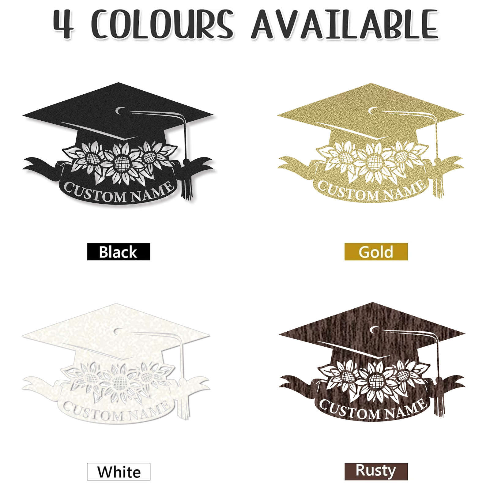 [Copy][Copy][Copy][Copy][Copy][Copy]Custom Minimalist Graduation Metal Sign Class of 2025 Personalized Wall Decor