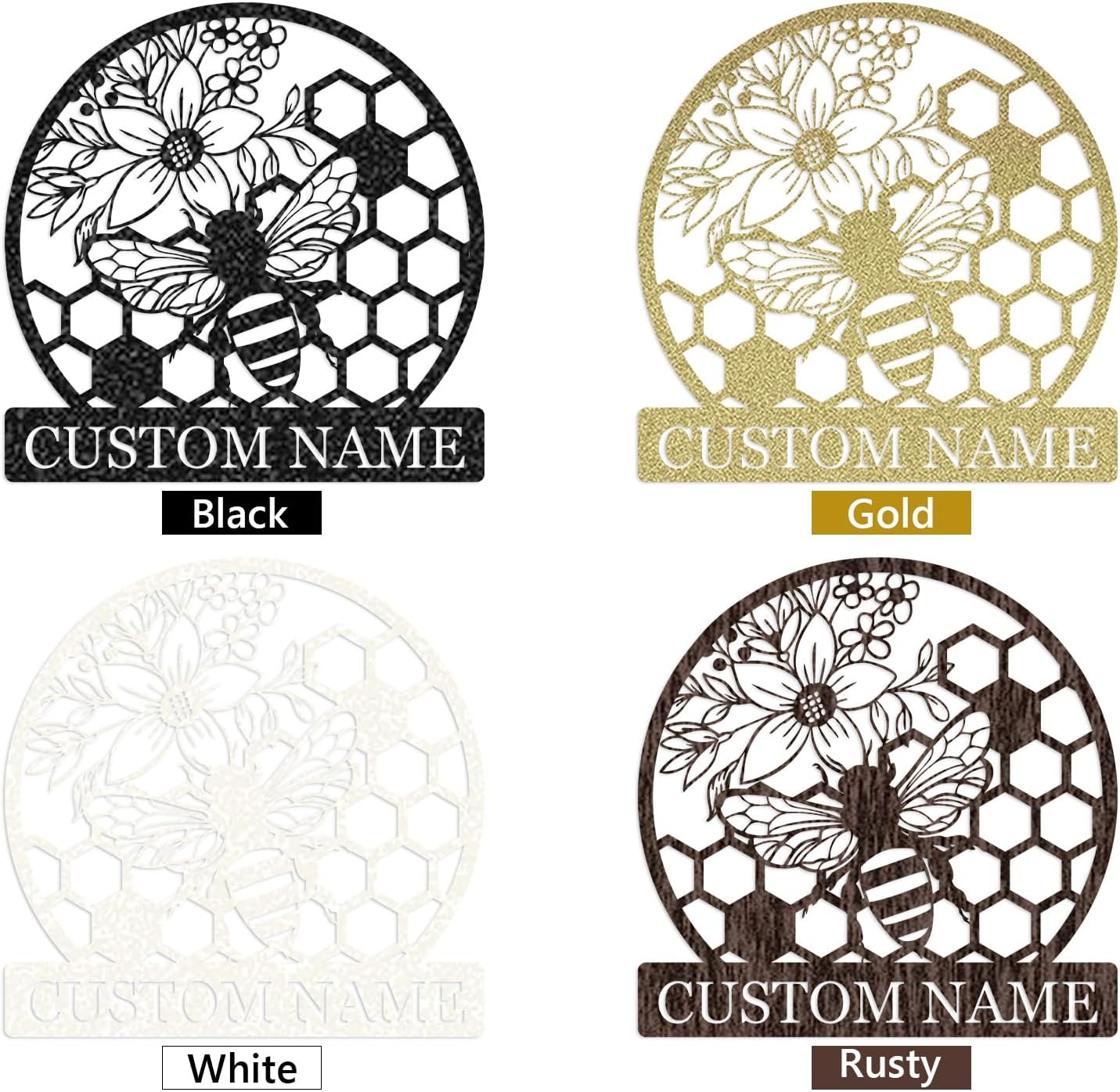 Custom Iron Animal Signs - Personalized Metal Wall Decor with Dragon, Bear, Fox & More-MetalsignX