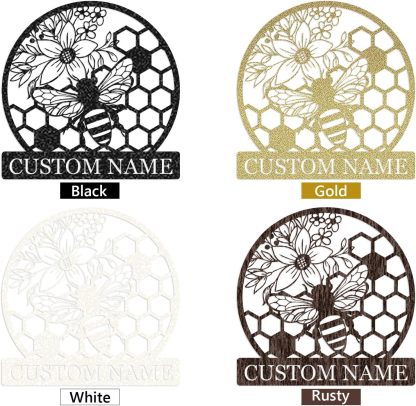 Custom Iron Animal Signs - Personalized Metal Wall Decor with Dragon, Bear, Fox & More-MetalsignX