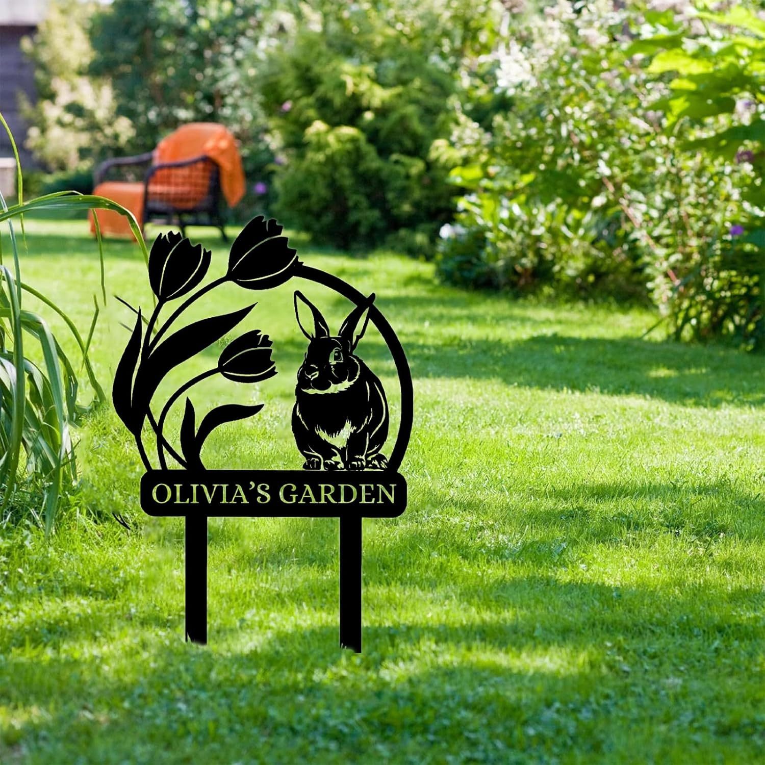 Personalized Garden Signs  | Garden Signs Decorative Outdoor | Gardening Decor Gifts-MetalsignX