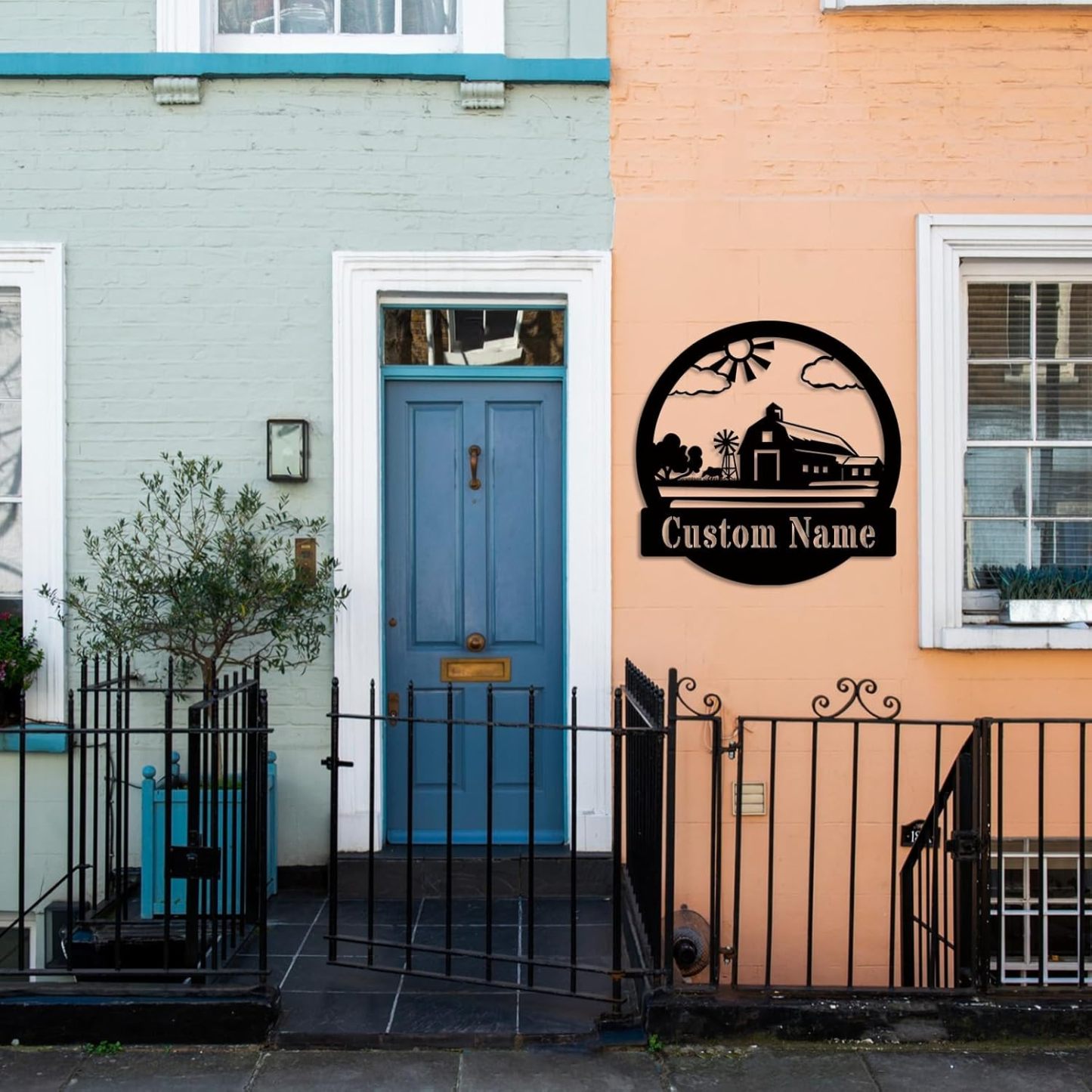 Personalized Metal Wall Art - Custom Family Name Sign for Weddings & Housewarming-MetalsignX