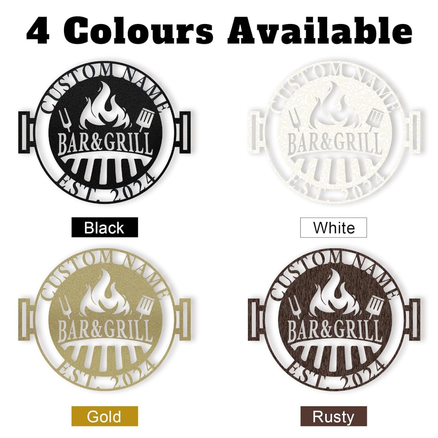 Custom Wine Metal Sign, Hanging Kitchen Wall Decor, Personalized Metal Art for Home & Kitchen-MetalsignX