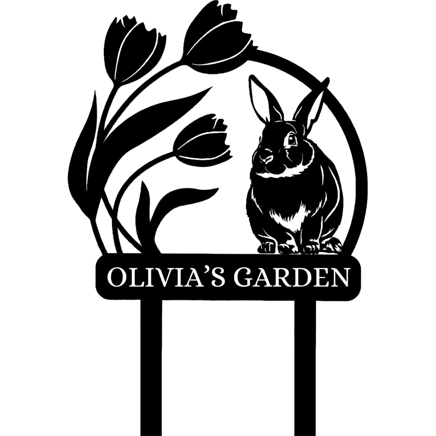 Personalized Garden Signs  | Garden Signs Decorative Outdoor | Gardening Decor Gifts-MetalsignX