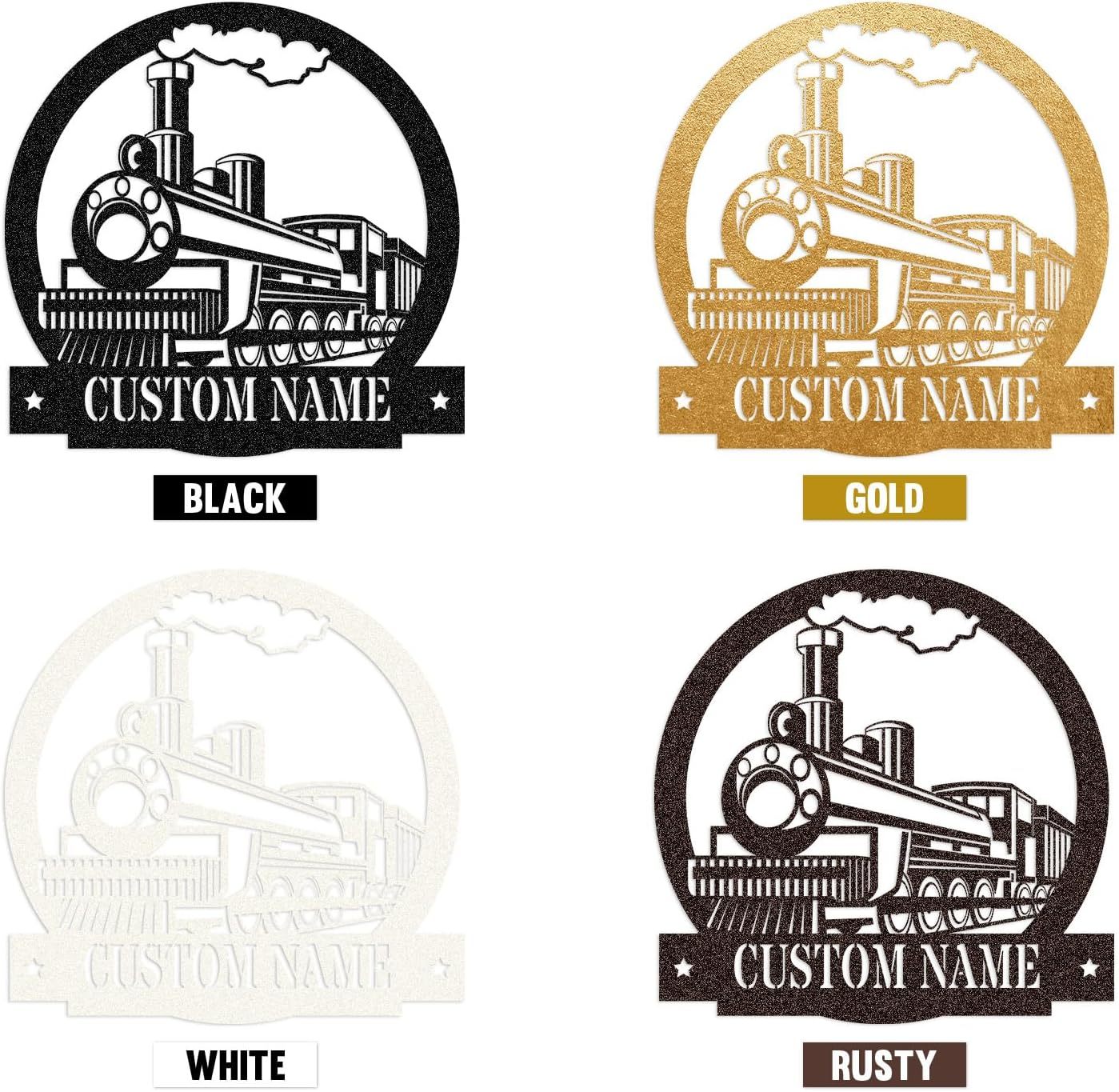 Personalized Antler Metal Cabin Sign | Custom Metal Sign | Family Sign Wall Art | Outdoor Deer Hunter Gift -MetalsignX