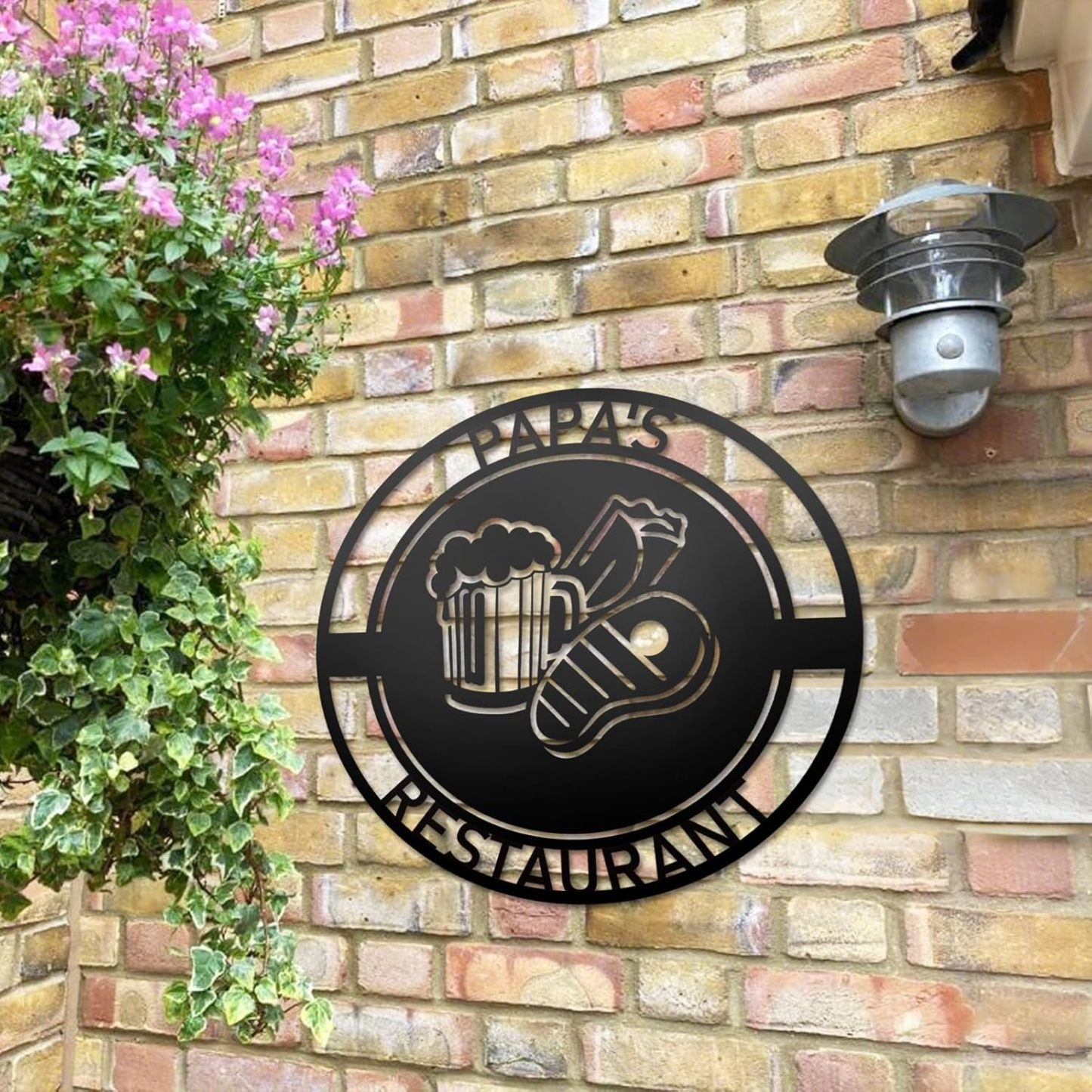 Custom Garden Sign, Vegetable Garden Sign, Personalized Metal Garden Signs for Outdoors-MetalsignX