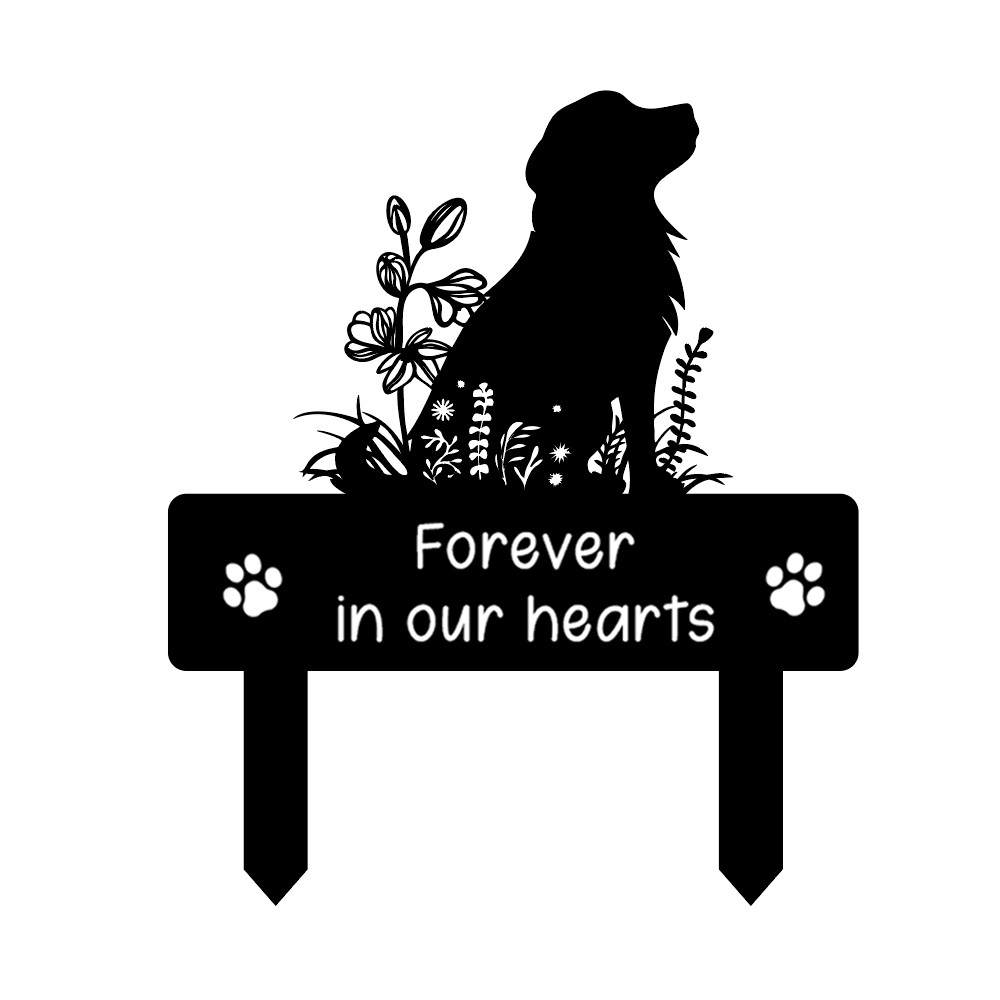 Custom Pet Memorial Garden Stake