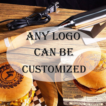 Custom Electric Branding Iron for Wood, Durable Personalized Logo Metal Branding Iron for Wood Burning Stamp Leather Meat, Handcrafted Design Weddings & Personalized Gifts