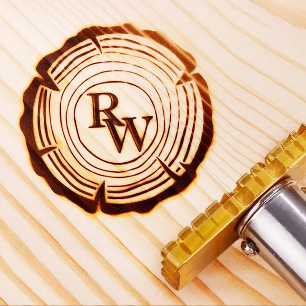 Custom branding iron for woodworkers , Wood burning stamp, Electric branding iron for wood , Wood branding iron