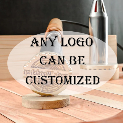 Custom Electric Branding Iron for Wood, Durable Personalized Logo Metal Branding Iron for Wood Burning Stamp Leather Meat, Handcrafted Design Weddings & Personalized Gifts