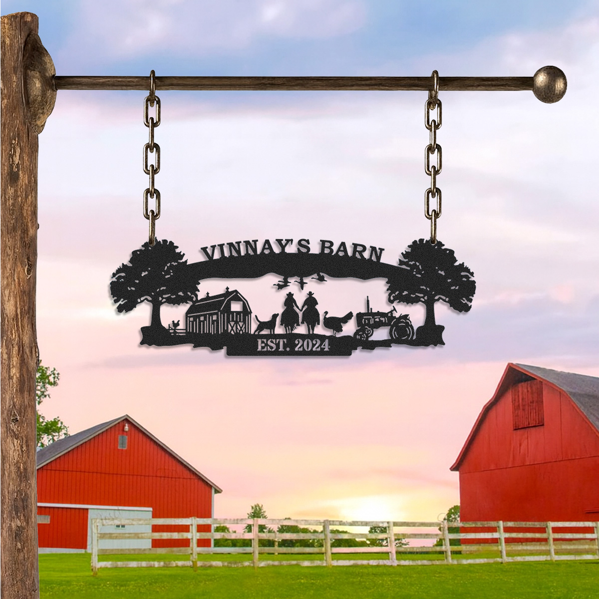 Custom Metal Ranch Sign, Custom Every Farm Sign, Farmville Metal Sign, Farm Entrance Sign, Animal Farm Sign, Farmhouse Decor