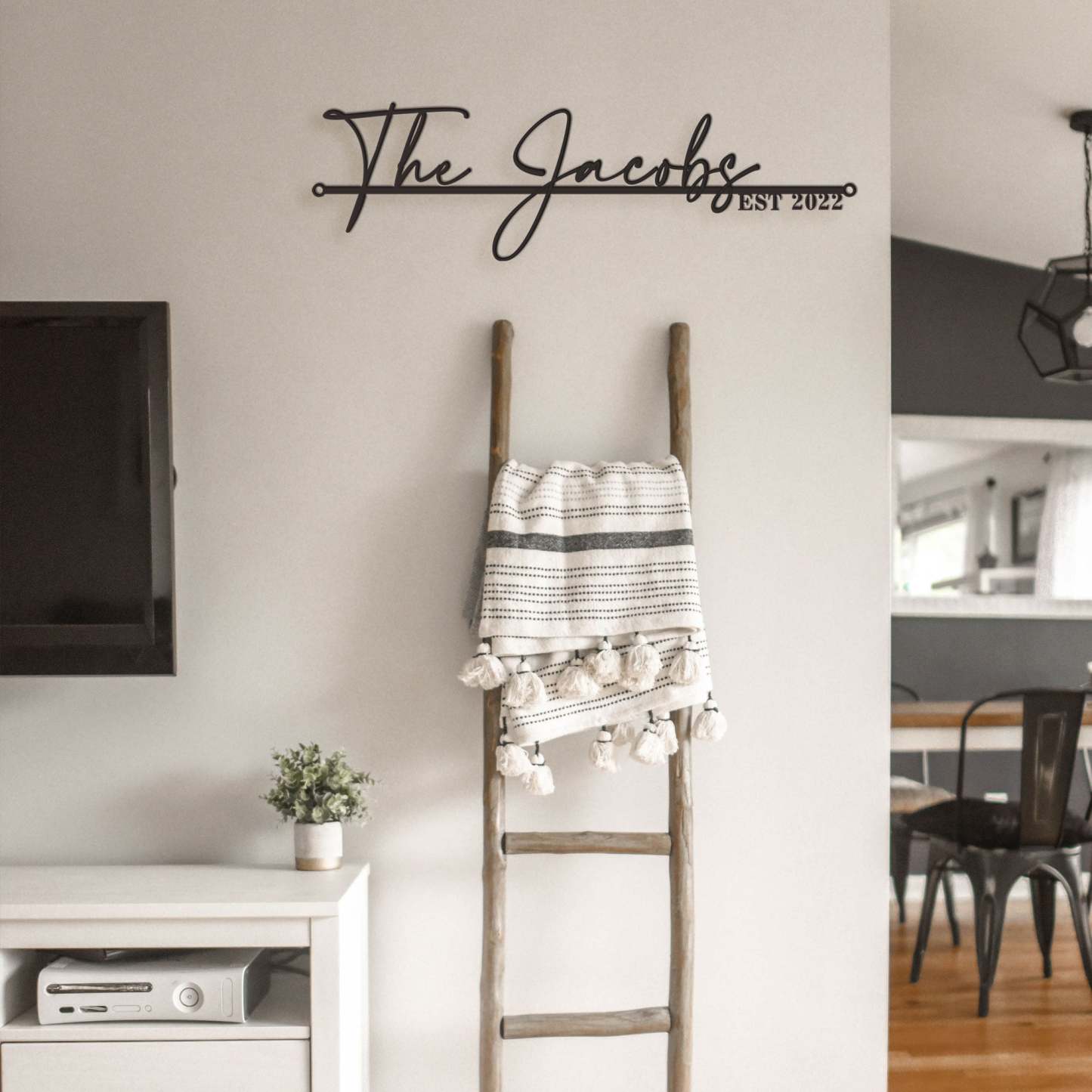 Custom Wedding Metal Sign of Name And Special Date-MetalsignX