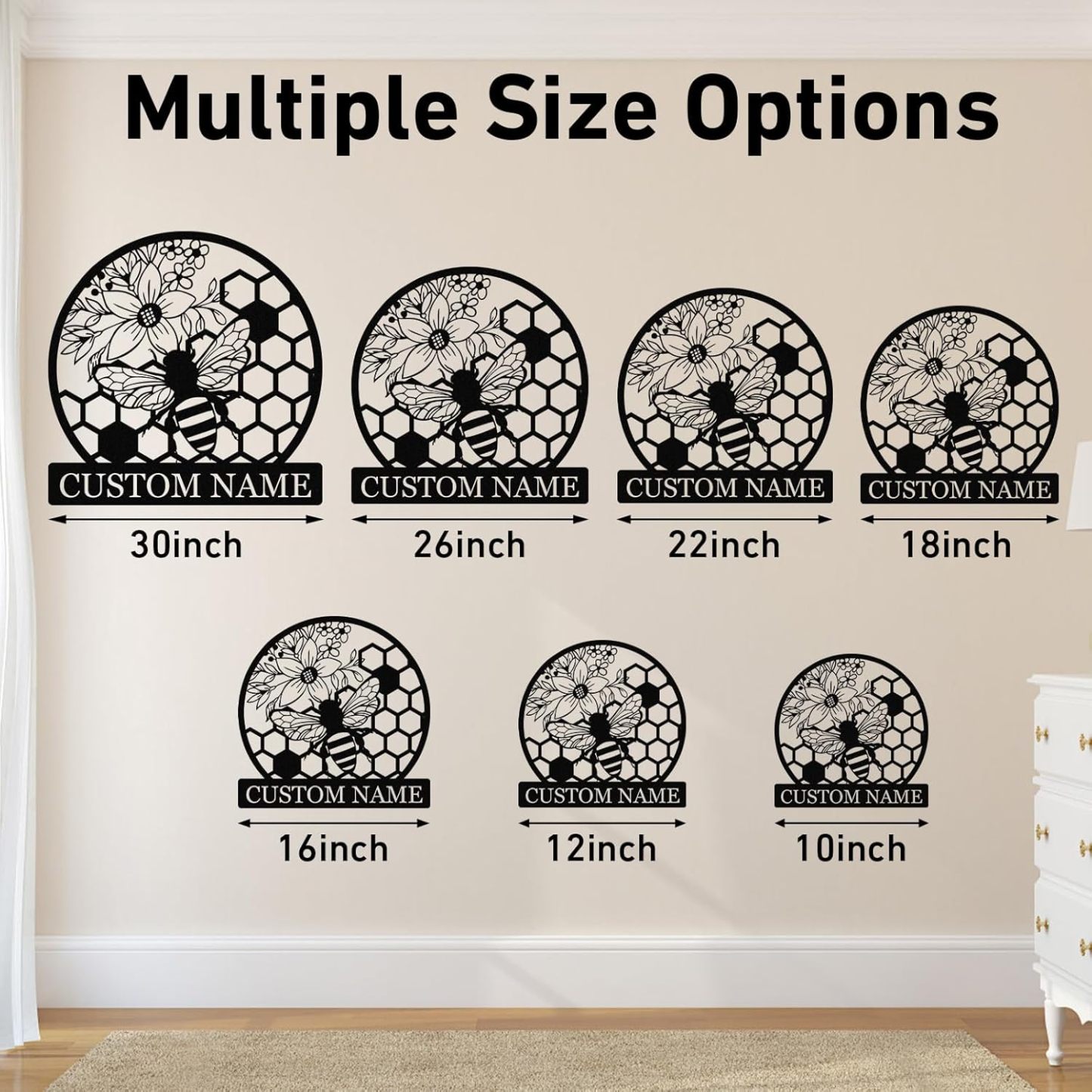 Custom Iron Animal Signs - Personalized Metal Wall Decor with Dragon, Bear, Fox & More-MetalsignX