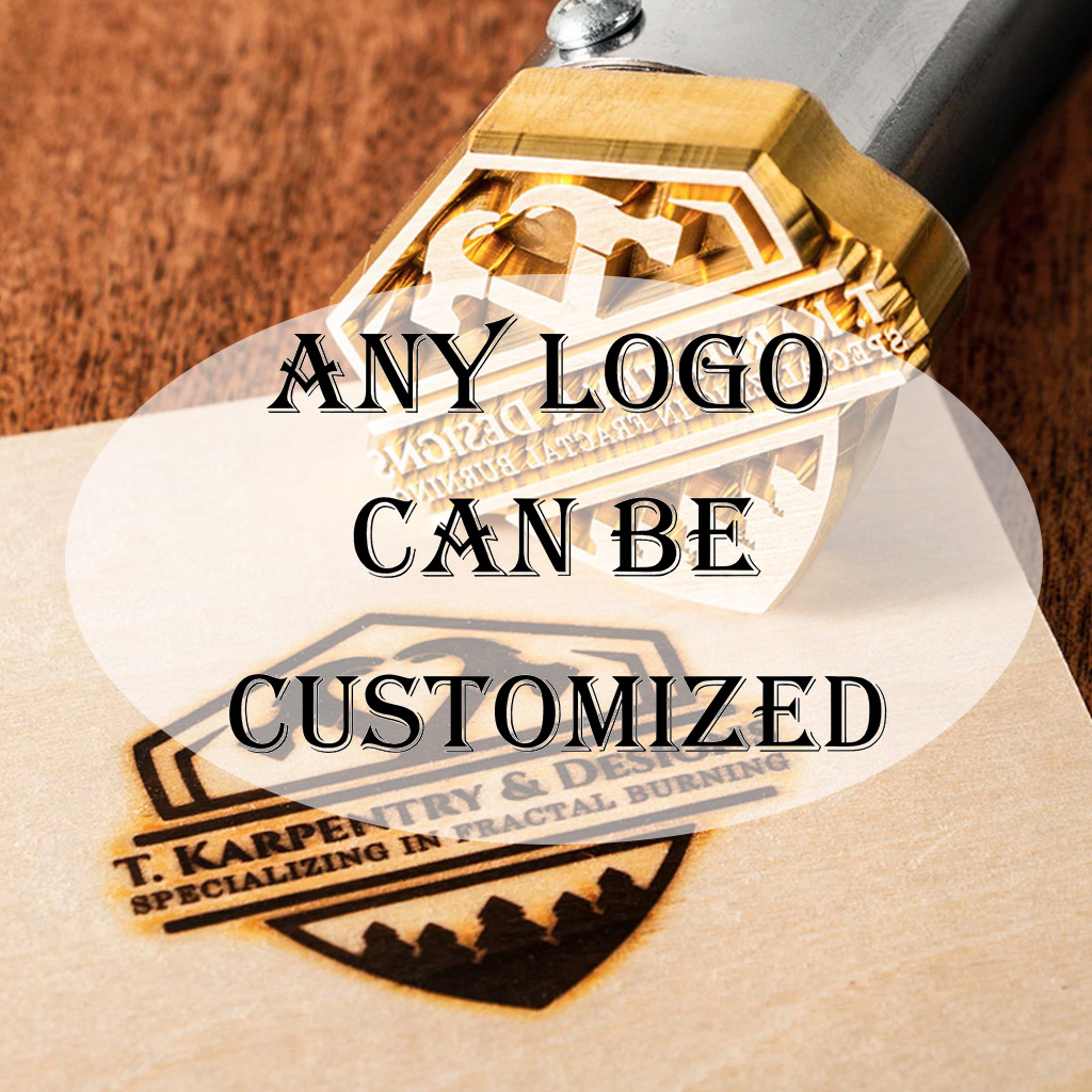 Custom Electric Branding Iron for Wood, Durable Personalized Logo Metal Branding Iron for Wood Burning Stamp Leather Meat, Handcrafted Design Weddings & Personalized Gifts