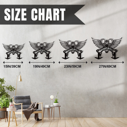 Personalized Winged Motorcycle Helmet Holder Wall Mount, Custom Metal Name Hook Rack, Biker Wall Art Organizer for Helmet, Jacket, Keys, or Gear