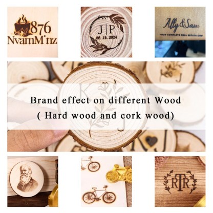 Custom Photograph Branding Iron for Woodworker Signature Branding Iron Wood burning iron with box custom metal stamp for christmas gifts
