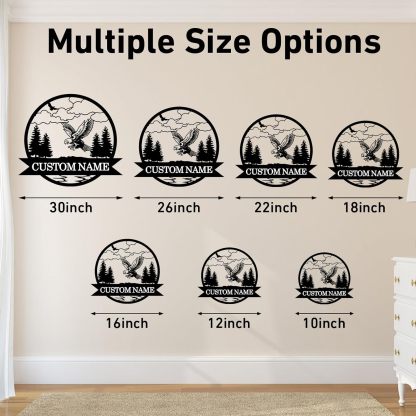 Custom Iron Animal Signs - Personalized Metal Wall Decor with Dragon, Bear, Fox & More-MetalsignX