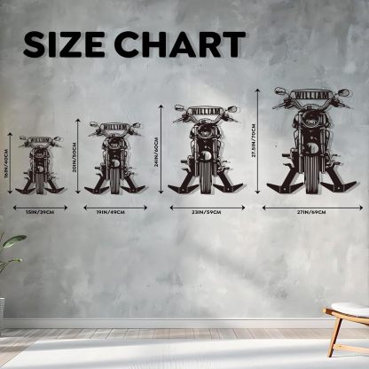 Custom Name Iron Helmet Hanger ,Durable Wall-Mounted Rack for Bikers-MetalsignX