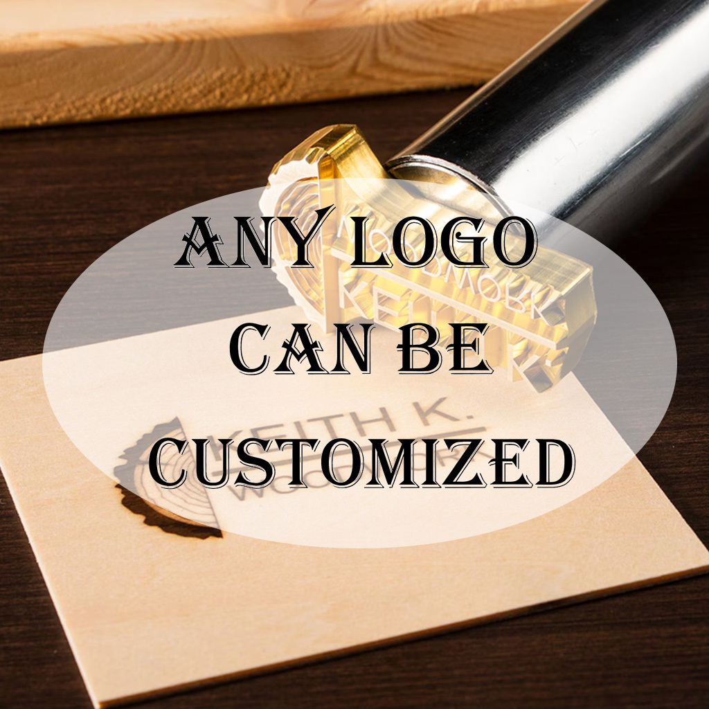 Custom Electric Branding Iron for Wood, Durable Personalized Logo Metal Branding Iron for Wood Burning Stamp Leather Meat, Handcrafted Design Weddings & Personalized Gifts