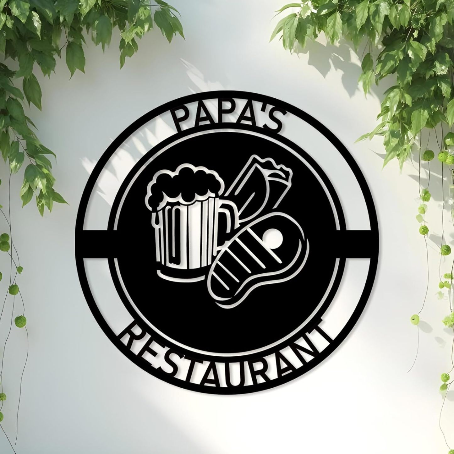 Custom Garden Sign, Vegetable Garden Sign, Personalized Metal Garden Signs for Outdoors-MetalsignX