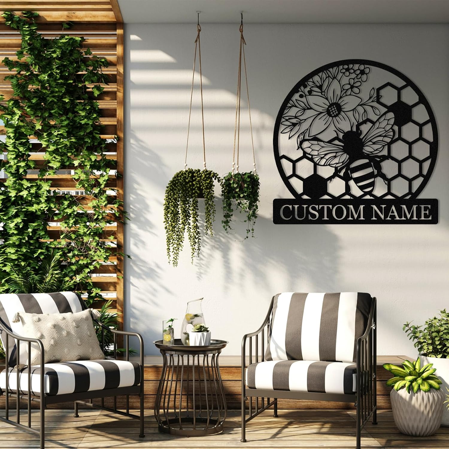 Custom Iron Animal Signs - Personalized Metal Wall Decor with Dragon, Bear, Fox & More-MetalsignX