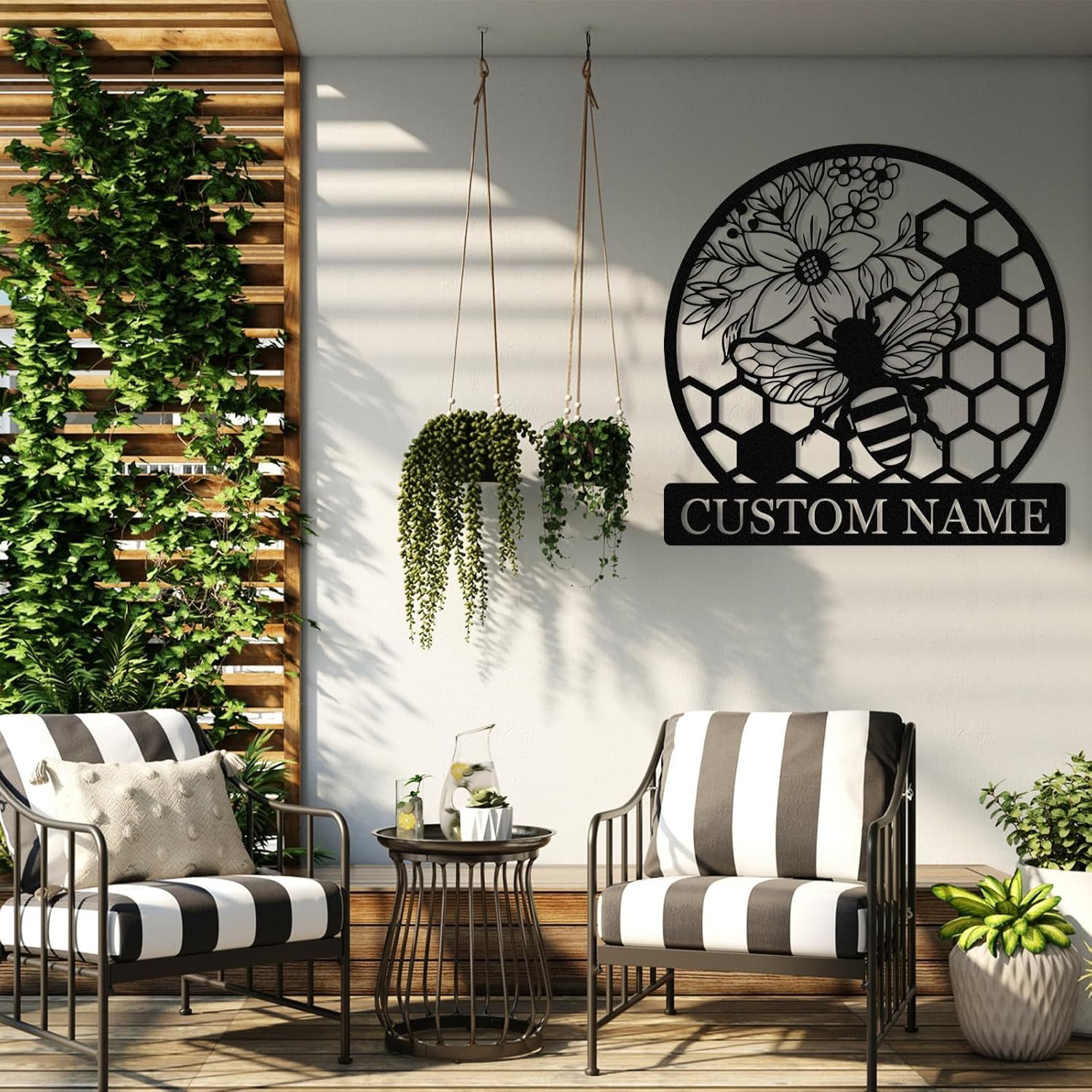 Custom Iron Animal Signs - Personalized Metal Wall Decor with Dragon, Bear, Fox & More-MetalsignX