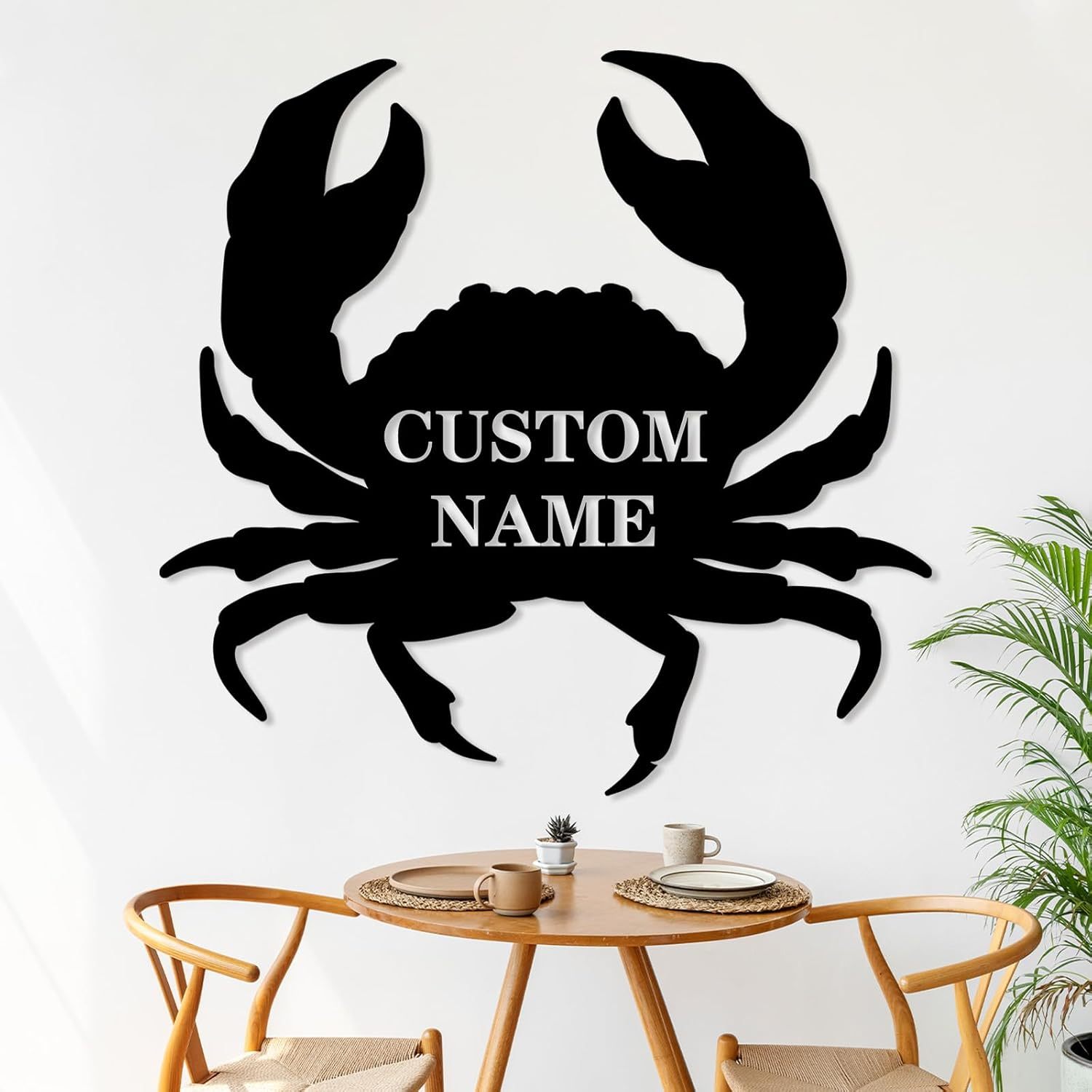 Personalized Beach Metal Sign, Custom Flamingo Metal Name Sign-MetalsignX