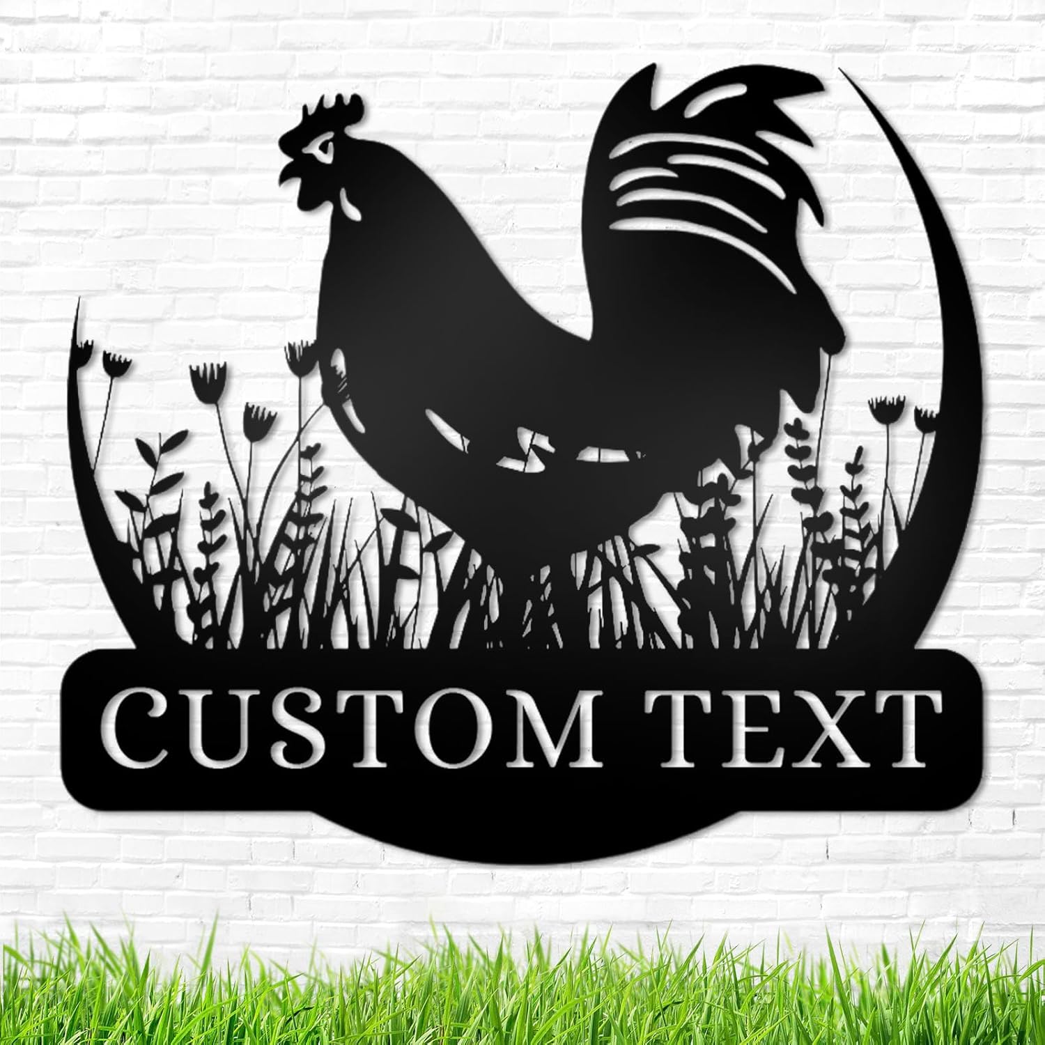 Custom Metal Signs Chicken Coop Signs for Farm Yard Decor-MetalsignX