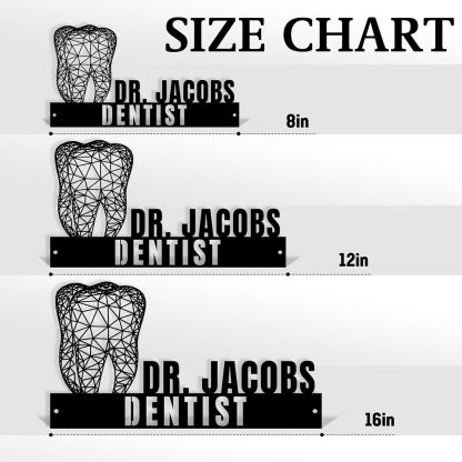  Custom Family Name Plate for Desk, Metal Sign Name Tags, Personalized Desk Accessories-MetalsignX