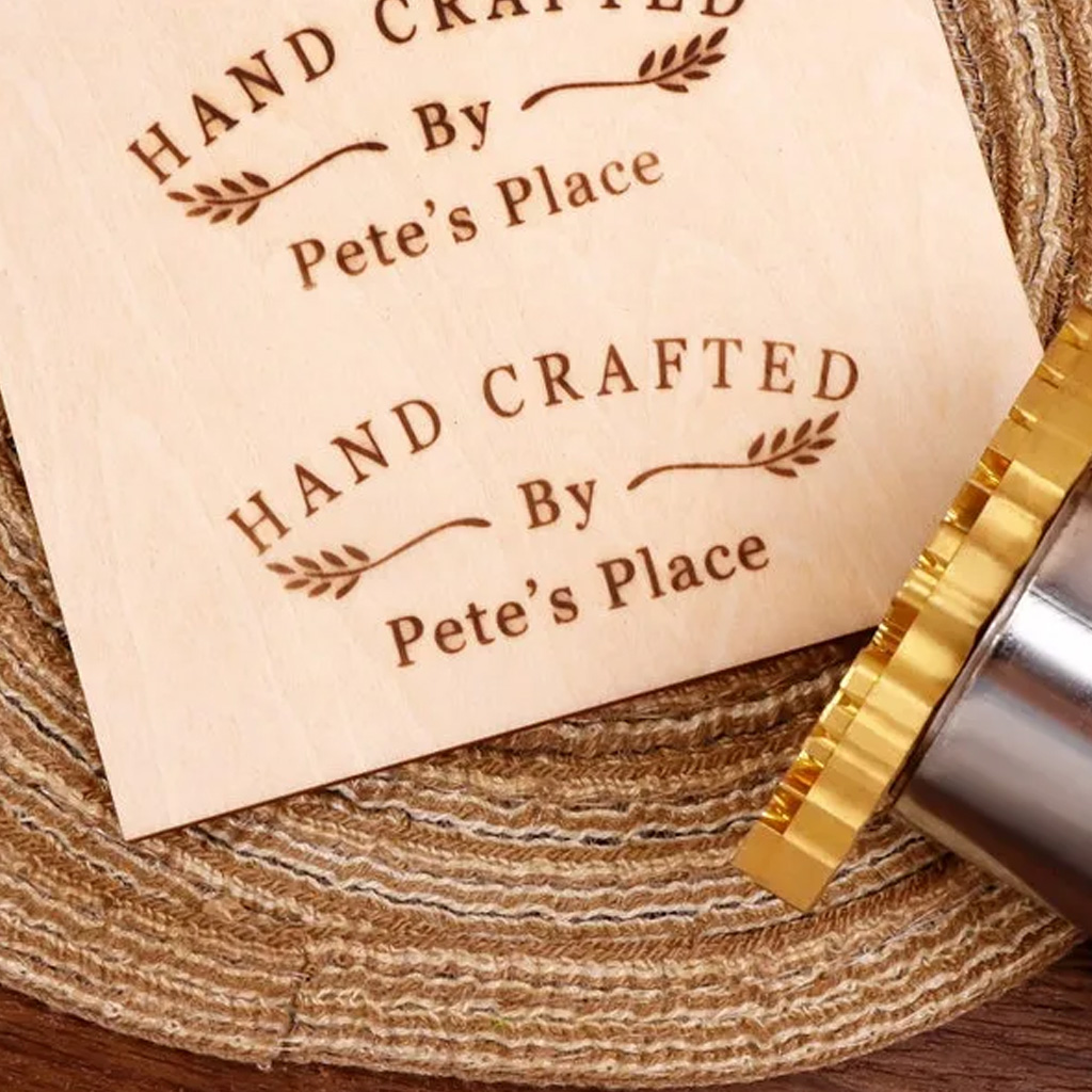 Custom Electric Branding Iron for Wood, Durable Personalized Logo Metal Branding Iron for Wood Burning Stamp Leather Meat, Handcrafted Design Weddings & Personalized Gifts