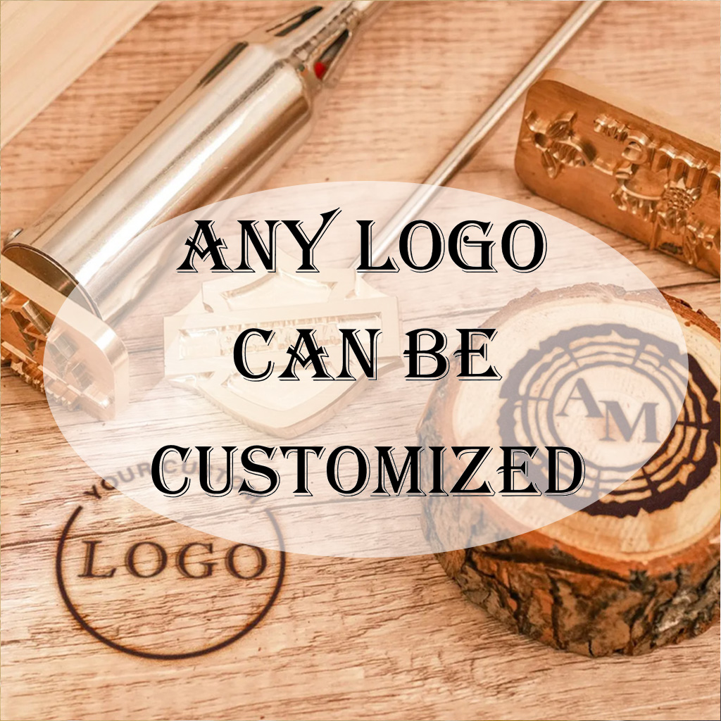 Custom Electric Branding Iron for Wood, Durable Personalized Logo Metal Branding Iron for Wood Burning Stamp Leather Meat, Handcrafted Design Weddings & Personalized Gifts