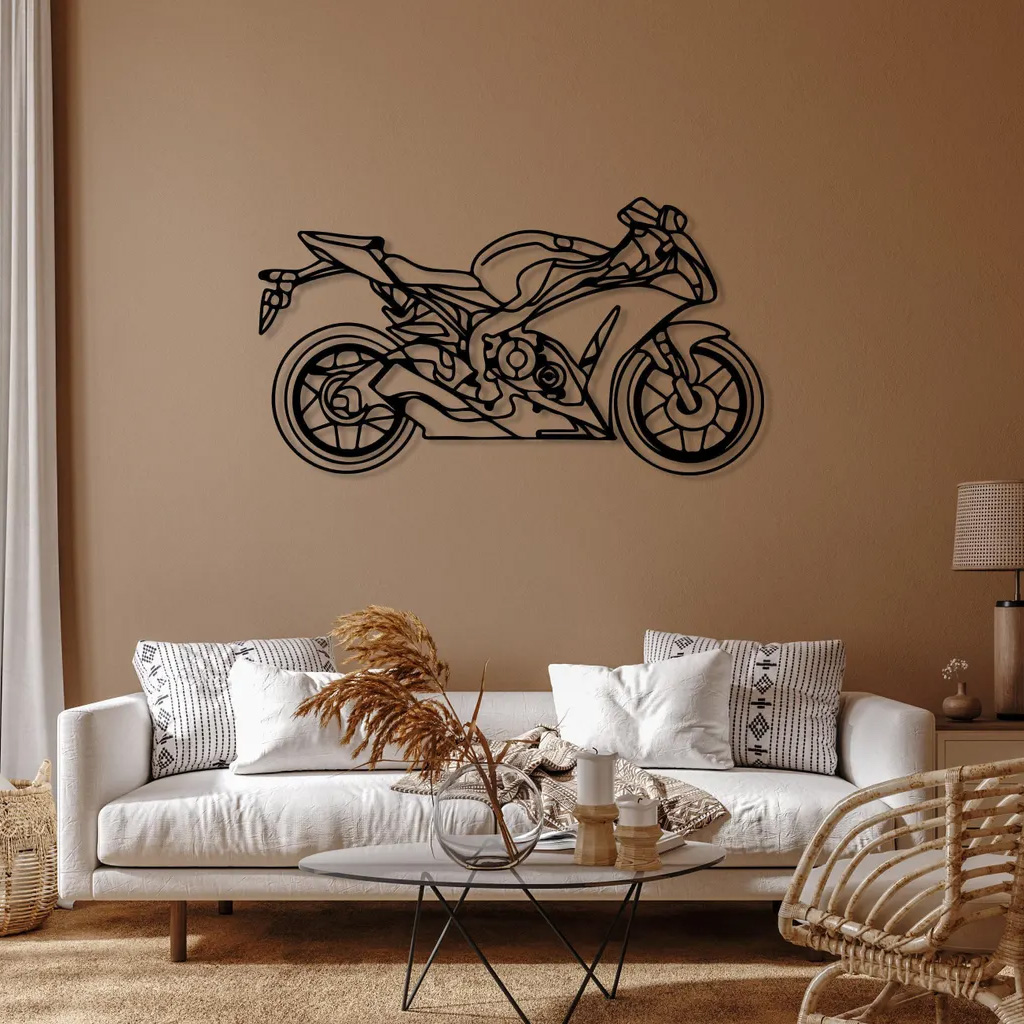 Custom Motorcycle Metal Decor Wall Art, Personalized Motorcycle Wall Sign, Motorcycle Lover Gift for Men, Motorcycle Accessories Decor