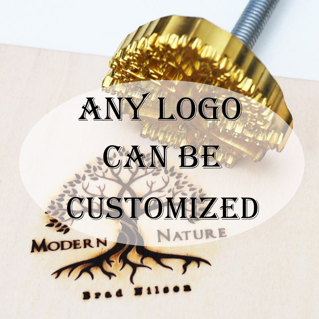 Custom Electric Branding Iron for Wood, Durable Personalized Logo Metal Branding Iron for Wood Burning Stamp Leather Meat, Handcrafted Design Weddings & Personalized Gifts