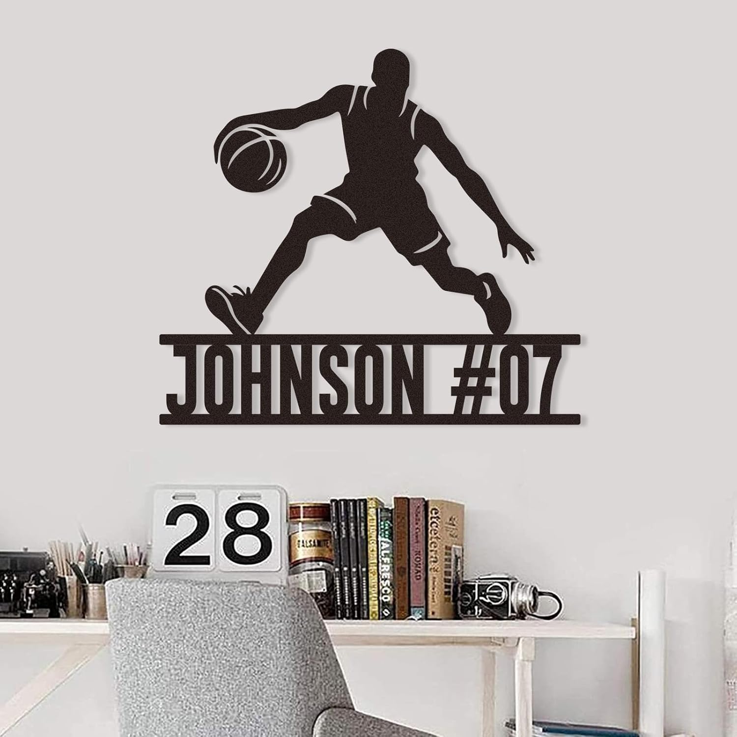 Personalized Football Metal Sign, Metal Signs Customized, Custom Ball Football Metal Wall Art, Custom Signs Outdoor Metal, Custom Name Sign Football Room Decor for Boys