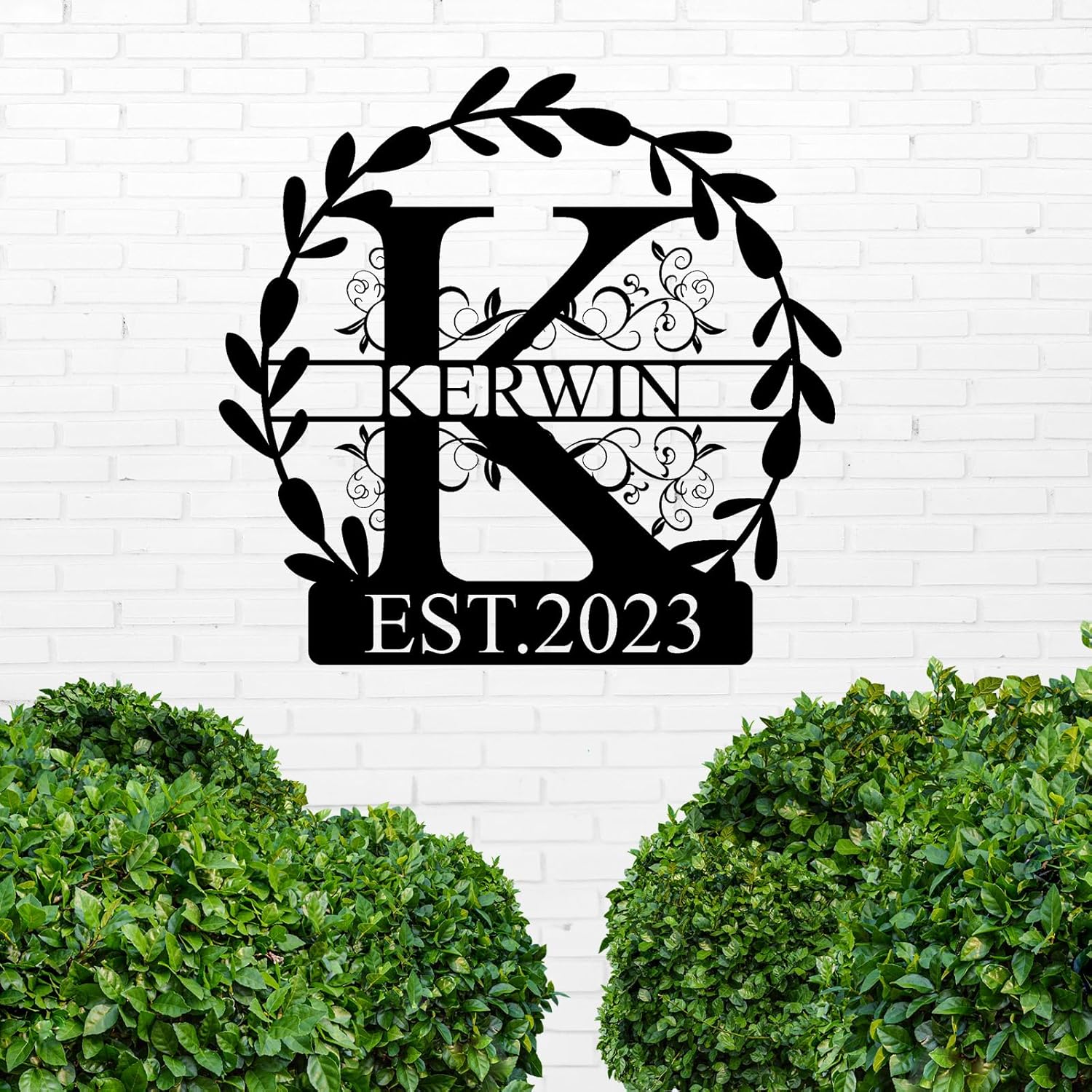 Rustic Family Name Sign - Custom Metal Wall Art for Weddings & Special Occasions-MetalsignX