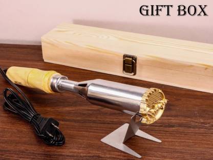 Custom Electric Branding Iron for Wood, Durable Personalized Logo Metal Branding Iron for Wood Burning Stamp Leather Meat, Handcrafted Design Weddings & Personalized Gifts