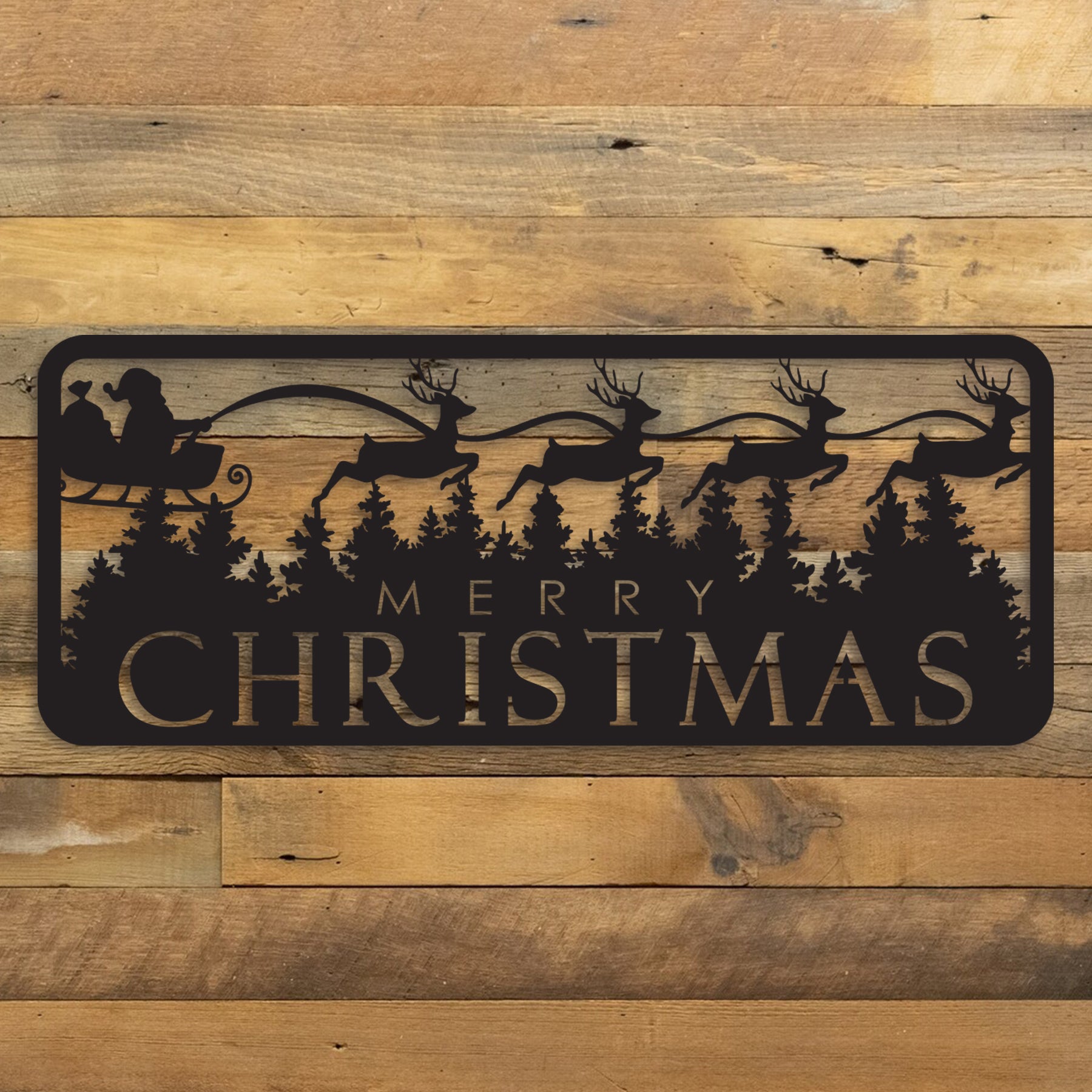 Merry Christmas Santa's Sleigh