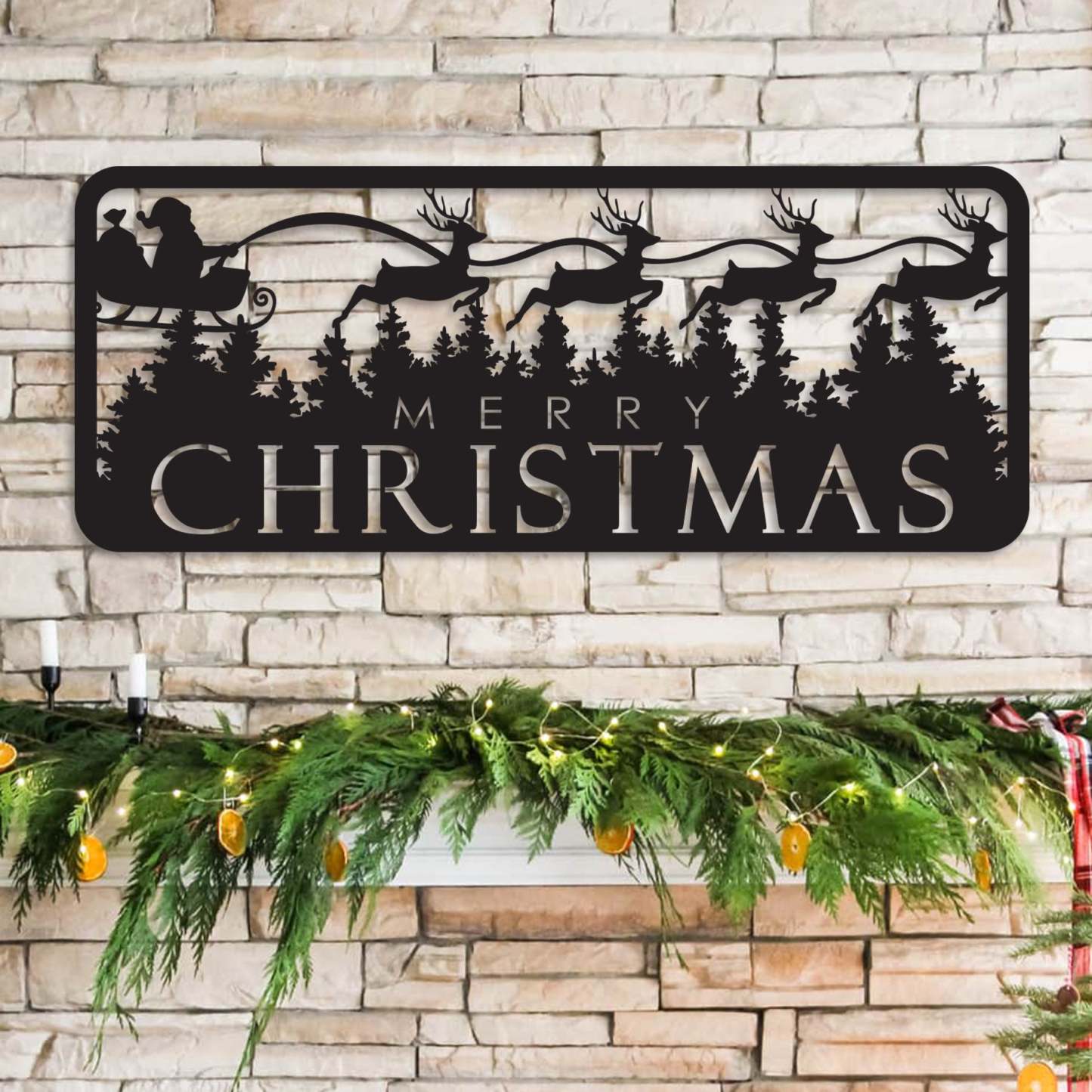 Merry Christmas Santa's Sleigh