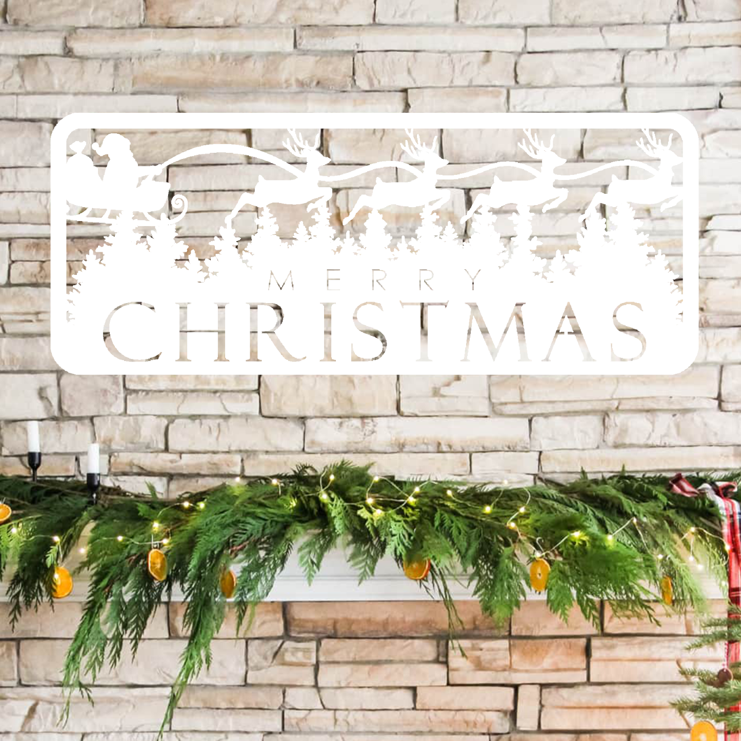 Merry Christmas Santa's Sleigh