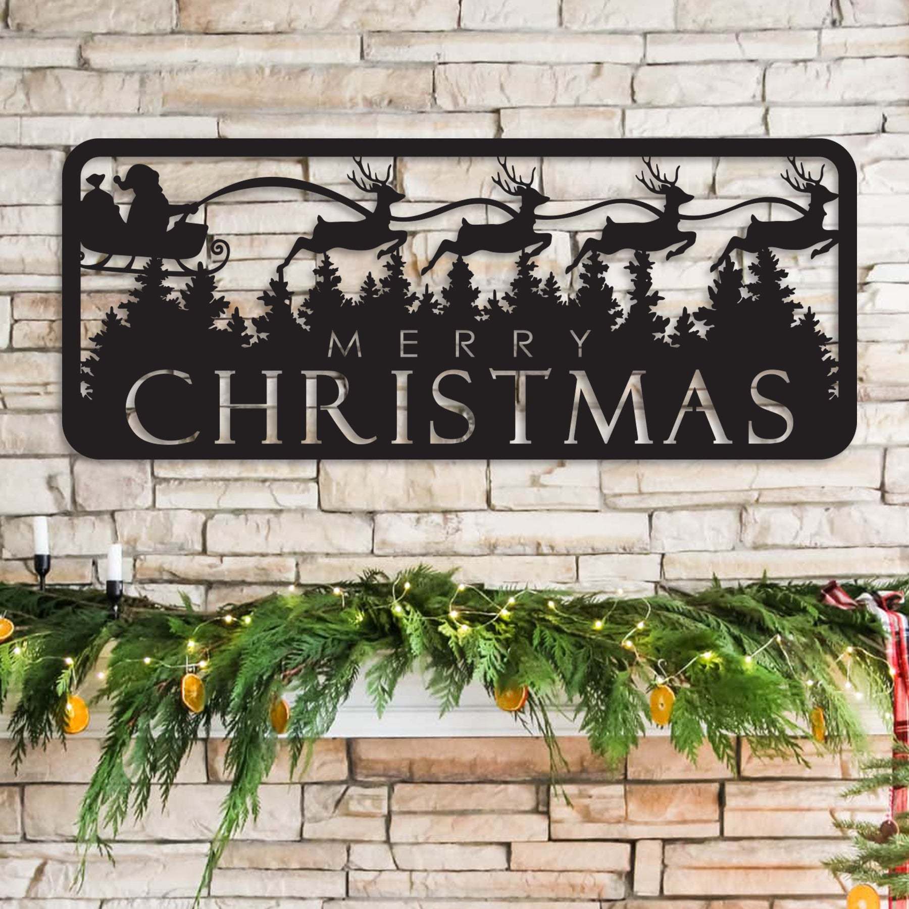 Merry Christmas Santa's Sleigh